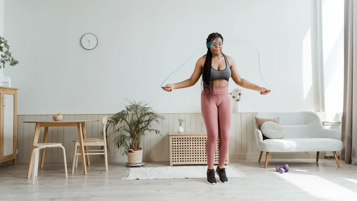Corde à sauter CrossFit à la maison